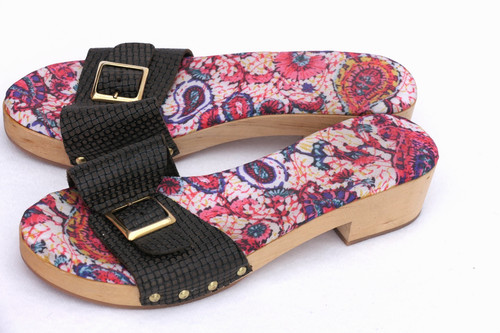 Holzpantoletten clogs gr - 🌸,