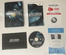 Metroid Prime Trilogy: Collector's Edition Steelbook (Nintendo Wii) Complete CIB