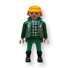 Playmobil Figur Mann Förster Waldarbeiter Jagd Kleidung Natur Grünfläche