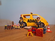 Playmobil ADAC Pannendienst Auto & 2-Mann ADAC-Crew mit zusätzlicher Ausstattung