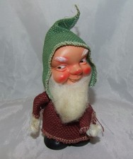 Alter Zwerg mit beweglichem Kopf Figur Weihnachtsschmuck Weihnachten ***