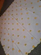 tischdecken Stoff Maschienengestickt frühlingstischdecke 