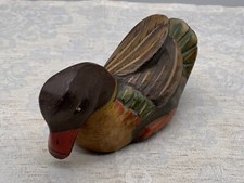 HANDGEMACHTE ENTE AUS HOLZ