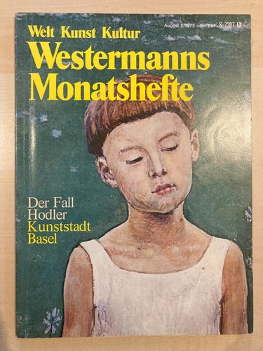 Westermanns monatshefte welt - westermanns,