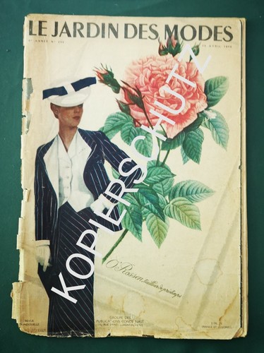 Alte mode zeitschrift 1938 - alte,