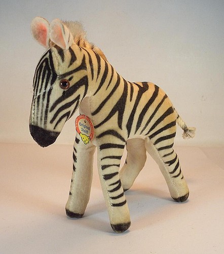 Steiff 6412 zebra - zebra, mit
