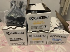4 x Kyocera Toner TK-5440 Leer-2 x gelb, schwarz und blau