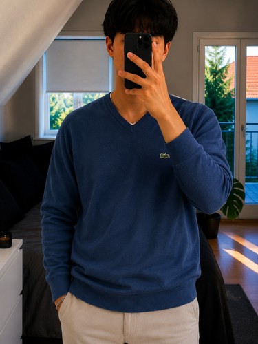 832 lacoste neck - lacoste, sleeve