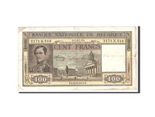Geldschein, Belgien, 100