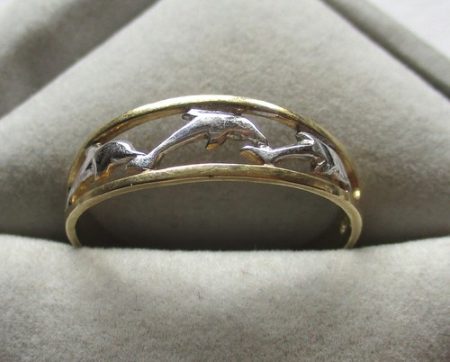 Eleganter 333er gold ring mit - eleganter,