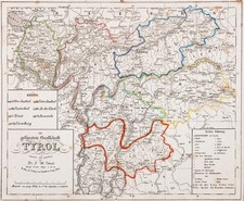Tirol Österreich  Landkarte