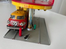 Schuco Varianto 3116 Shell mit elektr. Tankstelle 3055, Funktion geprüft, TOP