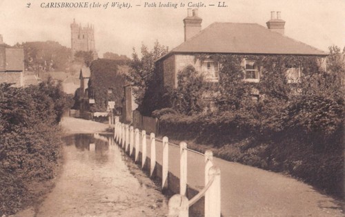 Postkarte isle wight - -,