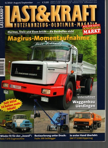 Zeitschrift last kraft 5 - &,