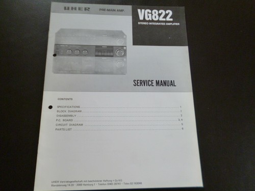 Original service manual - original,
