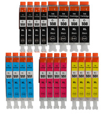 20x DRUCKER PATRONEN für CANON PIXMA IP7250 IP8750 MG 5650 5655 MG6650 7150 7550