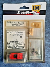 LM Le Mans Miniatures - H0 - 1:87 - Ford GT 40 MK II - Sebring 1966-Resinbausatz