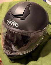 MTR Klapphelm schwarz matt –