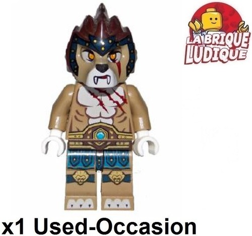 Lego minifigur longtooth löwe - minifigur,