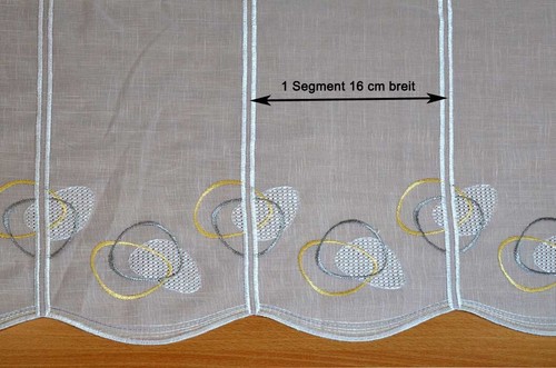 Segment kurzgardine - 1,
