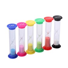 Sanduhren Set Sand Uhr Zeitmesser Timer Zahnputzuhr Eieruhr Zähne putzen Kinder