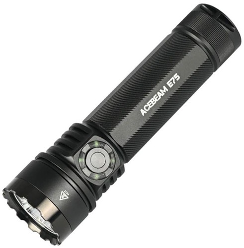 New acebeam e75 flashlight - new,