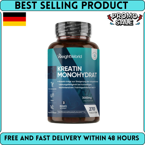 Creatin monohydrat 270 vegan - monohydrat,