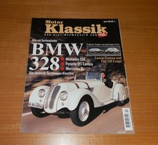 Motor Klassik 4/1996, BMW 328, Mercedes SSK, Mercedes SL, Fiat 130 Coupé.