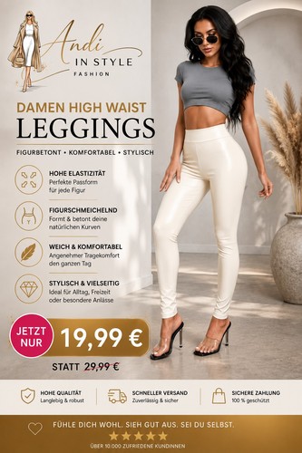 Damen high waist - 🔥, leggings