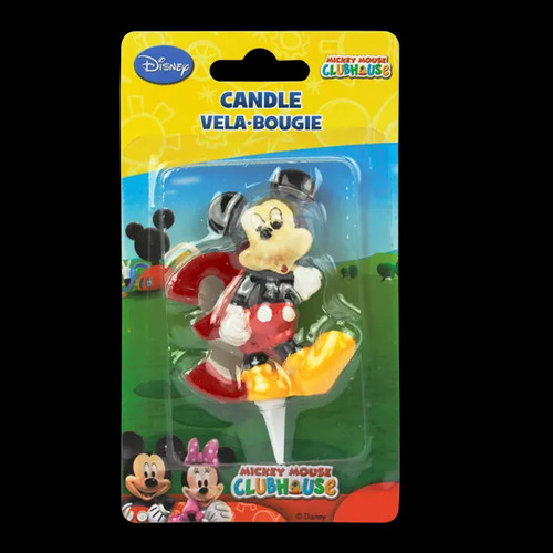 Kuchenkerze mickey mouse - kuchenkerze, 3d