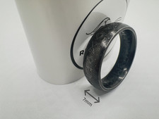 Wikinger Runenring, Edelstahl, Größe 20,6 mm, Herren, Damen, Mittelalter Schmuck