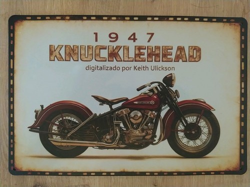 Blechschild harley davidson - harley,