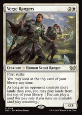 *MtG: 4x VERGE RANGERS - Commander: Duskmourn Rare magicman-europe*