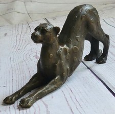 Bronze Schwarz Panther Katze