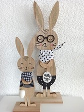 Holz-Hase-Osterhase-Holzdeko-O