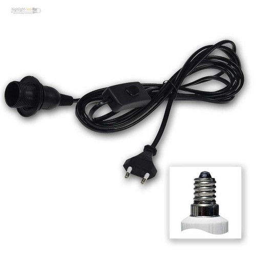 Fassung e14 mit kabel - fassung,