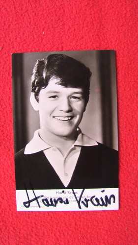 Hansi kraus autogramm signiert - hansi,