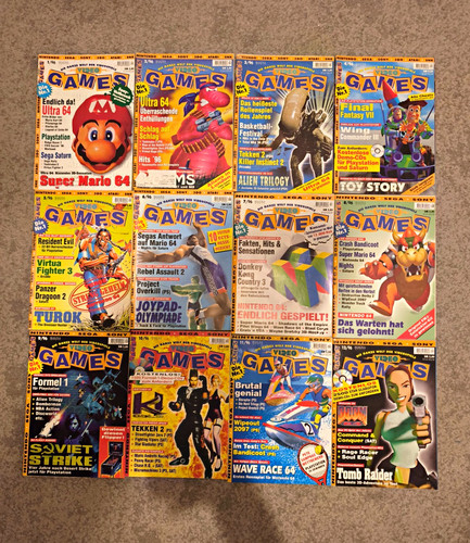 12x video games - games, 1996