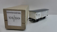 Y5284 H0 Günter Dietzel Güterwagen Kühlwagen mit Flachdach  Vintage Alt DDR