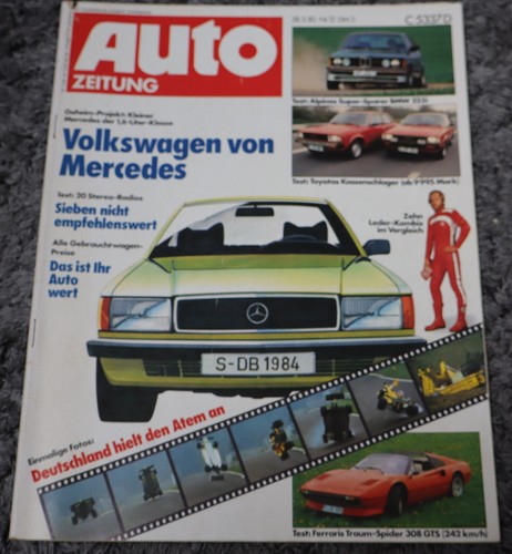 Auto zeitung 1980 alpina - auto,