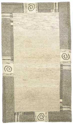Modern rug hand knotted silk - knotted,