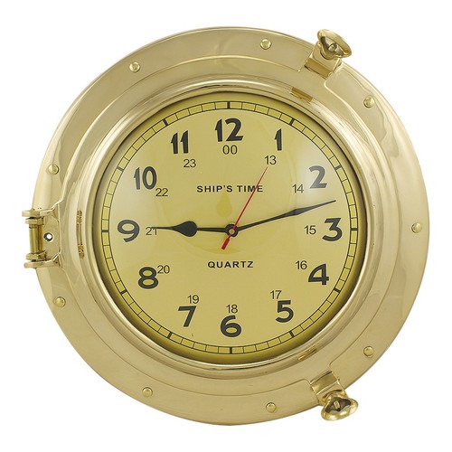 Uhr bullauge nautik aus - uhr,