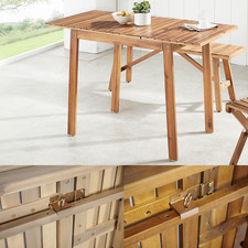 Massivholz Balkontisch BALI -