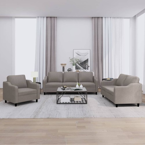 Tlg stoff sofagarnitur - 3/4-tlg.,