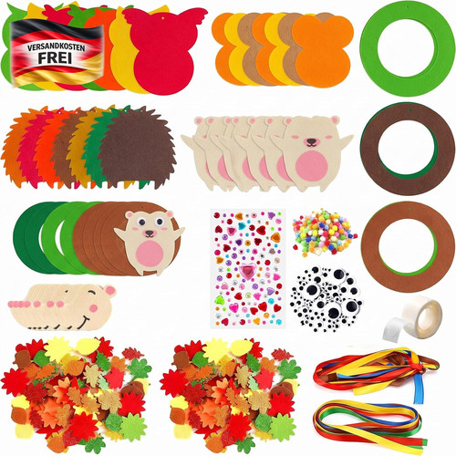 Herbst bastelset für kinder - herbst,