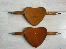 2 Lehnen Rückenlehne (vorne + hinten) für Faltboot Pouch RZ 85 Herzchenlehne