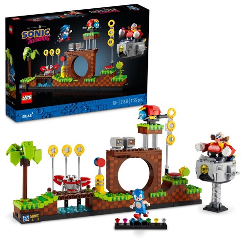 Lego ideas sonic the hedgehog - sonic,