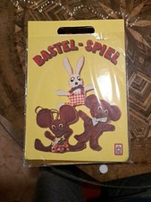 DDR SPIKA Bastelbogen Bastel - Spiel Maus Hase Teddy Stofftier OVP
