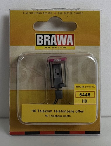 Brawa 5446 telefonzelle - h0,