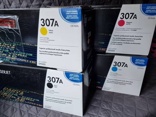 Original 307a toner set - hp,